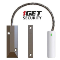 iGET SECURITY EP21 - bezdrátový magnetický senzor vrata a železné dveře pro alarm iGET M5-4G