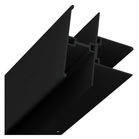 Ravak AT profil 198 černá, spojovací T profil pro vytvoření více sprchových boxů s mezistěnami