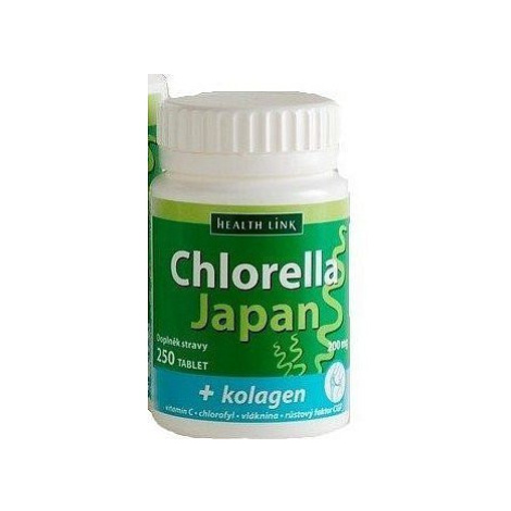 Chlorella Japan + Kolagen Tbl.250 Health link
