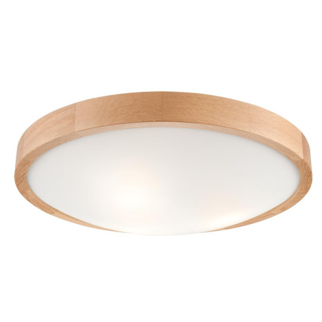 Stropní svítidlo OAK SLIM 3xE27/60W/230V dub pr. 47 cm LD-PD-8.3 DĄB