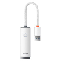 Redukce Baseus Lite Series USB to RJ45 network adapter (white)