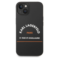 Karl Lagerfeld Rue St Gullaume kryt iPhone 14 Plus černý