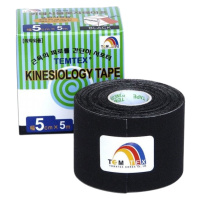 TEMTEX Tejp. ckinesio tape černá 5 cm x 5 m