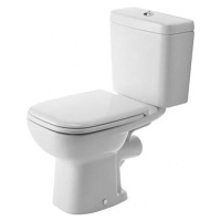 DURAVIT D-Code WC kombi mísa, zadní odpad, bílá 21110900002