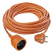 Prodlužovací kabel 25 m / 1 zásuvka / oranžový / PVC / 230 V / 1,5 mm2