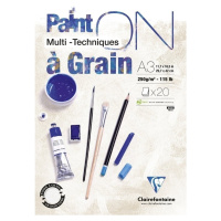 Clairefontaine Pain'On À Grain Glued Pad Skicář A3 250 g