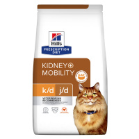 Hill's Prescription Diet k/d + j/d - Kidney + Mobility kuřecí - 2 x 3 kg