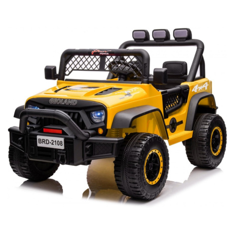 Mamido Elektrické autíčko jeep Geoland Power 2x200W žluté