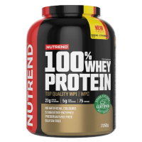 Nutrend 100% Whey Protein banán + jahoda 2250 g