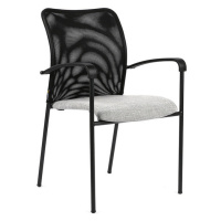 Ergonomická jednací židle OfficePro Triton Black SL Barva: šedá