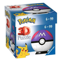 Ravensburger Puzzle 3D - Pokémon: Master Ball 54 dílků