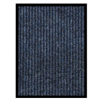Shumee Rohožka pruhovaná modrá 40 × 60 cm