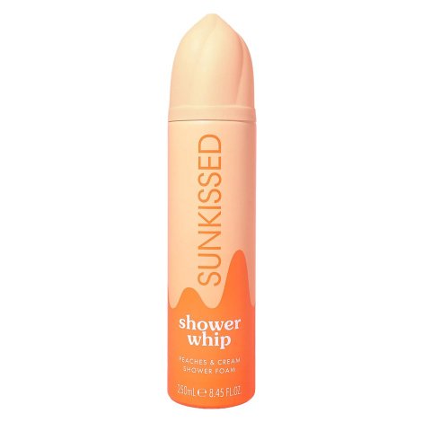 Sunkissed šlehačková sprchová pěna Shower Whip Peaches & Coconut, 250 ml
