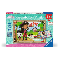 Ravensburger 057108 Gábinin kouzelný domek  2 x 24 dílků