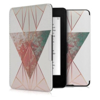 KW Mobile - Triangular Shapes - KW2313540 - Pouzdro pro Amazon Kindle Paperwhite 1/2/3 - bílé, r