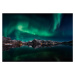 Fotografie Lofoten Aurora Reflection, Javier de la, 40 × 26.7 cm