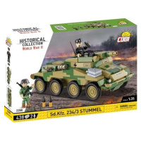 COBI 2288 Historická sbírka WWII Sd.Kfz. 234/3 Stummel - německý těžký obrněný automobil, 438 ko