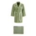 Soft Cotton - Krátký Dámský župan Lilly v Dárkovém balení s ručníkem, světle zelený