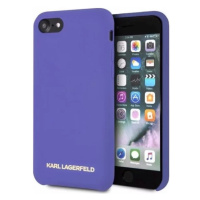 Kryt Karl Lagerfeld iPhone 7/8 hardcase purple Silicone (KLHCI8SLVOG)