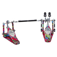 Tama 50th Limited Iron Cobra 900 Marble Psychedelic Rainbow Power Glid