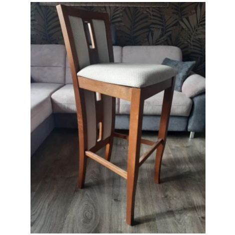 Barová židle 581 Teak /Cayene FOR LIVING