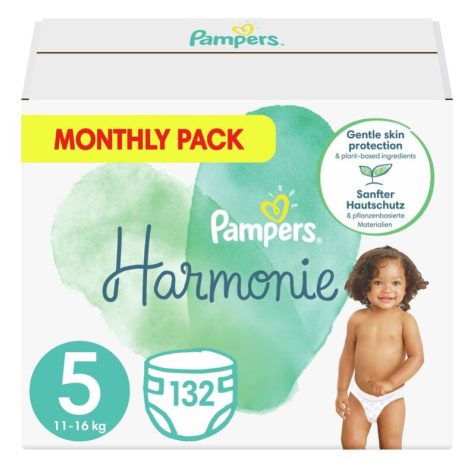 PAMPERS Harmonie 5 11-16 kg 132 ks