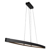 Moderne hanglamp zwart incl. LED 3-staps dimbaar - Dasha