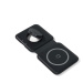 Spello by Epico skládací bezdrátová nabíječka 2v1 pro iPhone a Apple Watch, černá - 991510130022