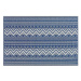 Venkovní koberec 120 x 180 cm modrý NAGPUR, 204604