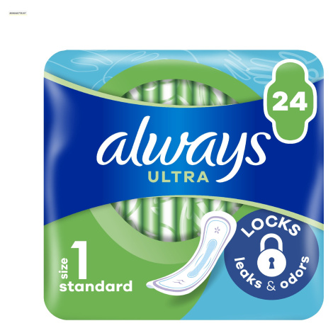 Always Ultra Standard Duo hygienické vložky 24 ks