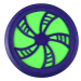 EPline Flexi disc zeleno-fialový