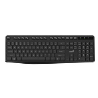 Genius KB-7200, klávesnice AAA, CZ/SK, 2.4 [Ghz], bezdrátová, černá