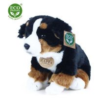 RAPPA - Plyšový pes bernský salašnický sedící 25 cm ECO-FRIENDLY
