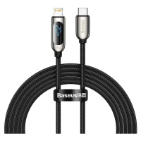 Kabel USB-C na Lightning Baseus Display, PD, 20W, 2m (černý)