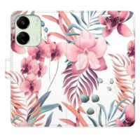 iSaprio flip pouzdro Pink Flowers 02 pro Xiaomi Redmi 13C