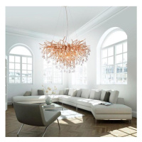 Paul Neuhaus Paul Neuhaus 2192-11 - Lustr na lanku ICICLE 10xG9/40W/230V 50x100 cm mosaz