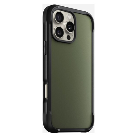 Nomad Rugged Case MagSafe odolný kryt iPhone 16 Pro Max tmavě zelený