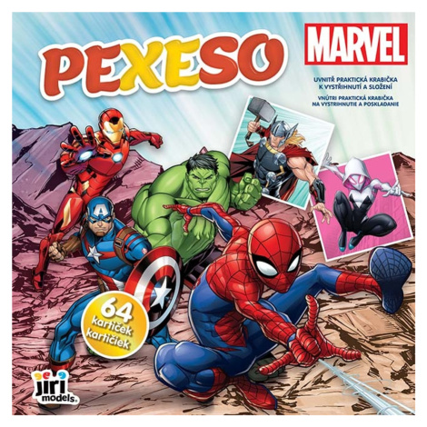 Pexeso v sešitu Marvel JM - Jiří Models