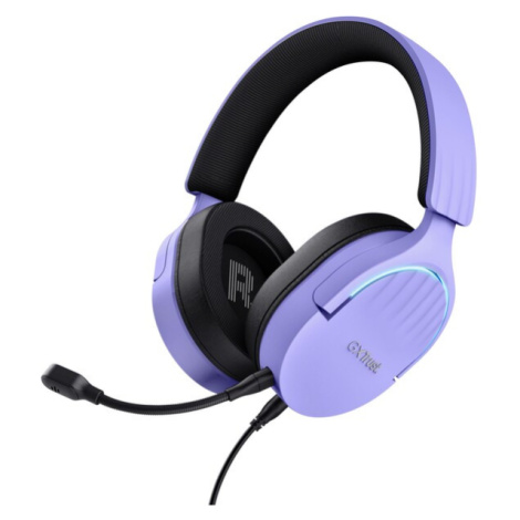 Trust GXT490P Fayzo 7.1 USB Gaming Headset Fialová