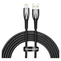 Kabel USB cable for Lightning Baseus Glimmer Series, 2.4A, 2m (Black)