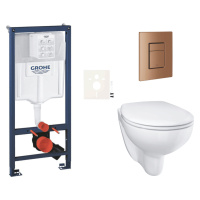 Závěsný wc set do lehkých stěn / předstěnová montáž Grohe Bau Ceramic SIKOGRSBAUSCDL0