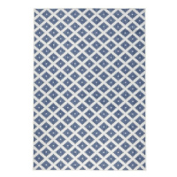 NORTHRUGS - Hanse Home koberce Kusový koberec Twin-Wendeteppiche 103128 blau creme – na ven i na