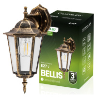 Svítidlo zahradní fasádní externí E27 BELLIS LUMILED