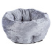 Scruffs Velvet Donut fekhely šedé- 45 cm