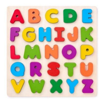 Puzzle ABC-masivní písmena na desce