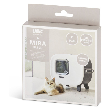Savic Mira toaleta pro kočky - náhradní filtr (2 kusy)