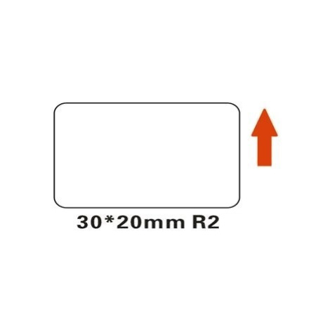 Niimbot štítky R 30x20mm 320ks pro B21, B3S, B1 bílé