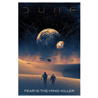 Plakát, Obraz - Dune - Fear is the mind-killer, (61 x 91.5 cm)