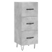 vidaXL Skříň highboard betonově šedá 34,5x34x180 cm kompozitní dřevo