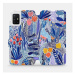 Flip pouzdro na mobil Samsung Galaxy A51 - MP03P Modrá květena